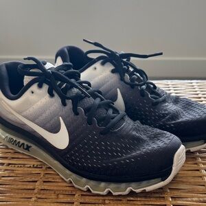 Nike Air Max Gradient Black and White Sneakers